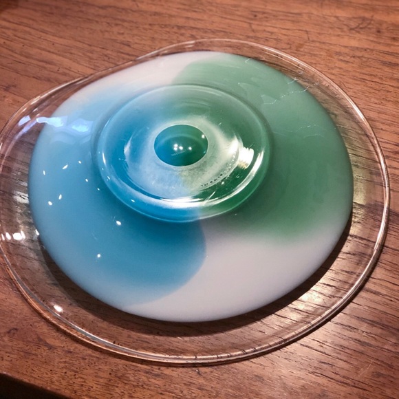 Handmade Murano Glass Plate